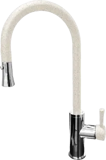 Смеситель для кухни GranFest  7652 белый